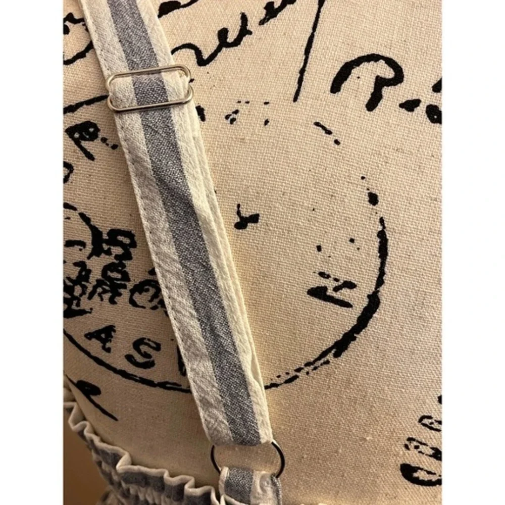 Urban Outfitters Lumiere Striped Smocked Babydoll Dress SZ L - Picture 7 of 10